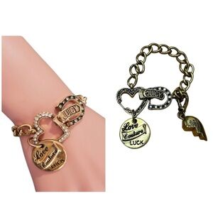 Vintage Y2K Lady Juicy Charm Bracelet